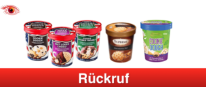 Rückruf Aldi Eiscreme