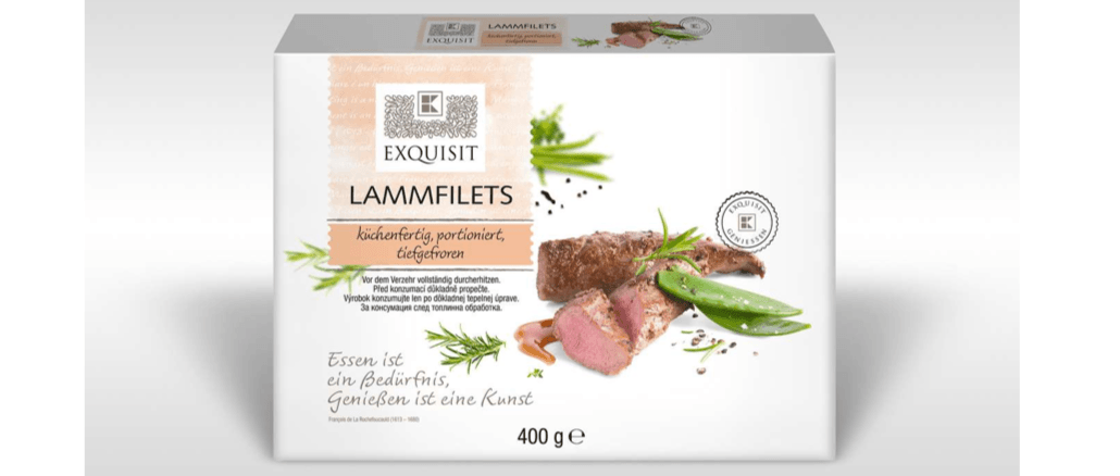 2019-04-16 Rückruf Kaufland Exquisit Lammfilets tiefgefroren 400 gramm Salmonellen