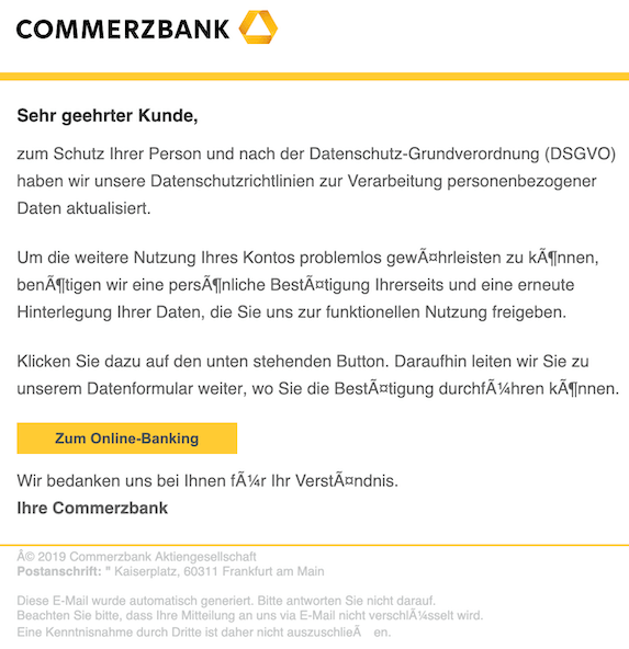 2019-05-19 Phishing Commerzbank