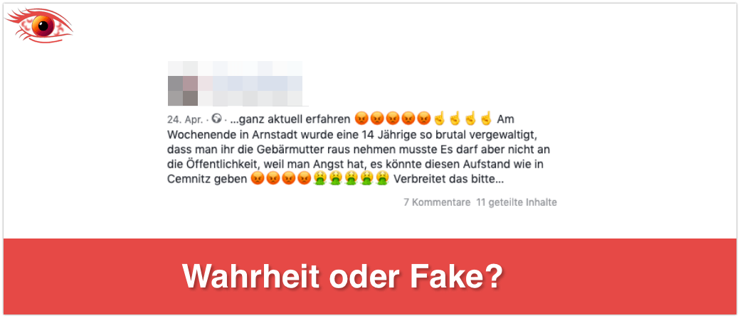 Facebook Vergewaltigung Arnstadt_logo