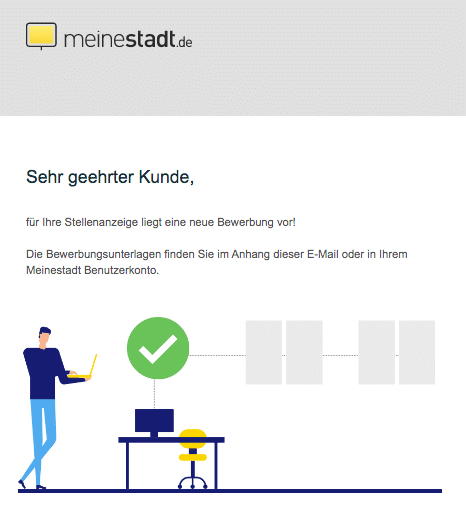 2020-03-17 E-Mail Meine Stadt Bewerbung auf Stellenangebot