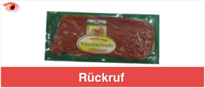 Rückruf Räucherlende Netto