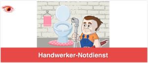 Symbolbild Handwerker Notdienste