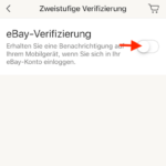 eBay zweistufige Verifizierung4