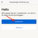 eBay zweistufige Verifizierung7