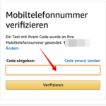 Amazon Telefonnummer ergänzen PC