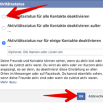 Facebook Anleitung zuletzt online deaktivieren 3