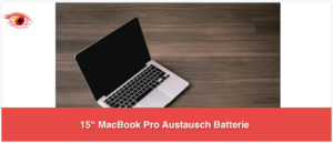 Rückruf MacBook Pro Austausch Batterie