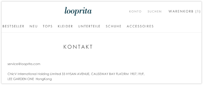 2019-07-01 looprita-com Kontakt-Seite Identität