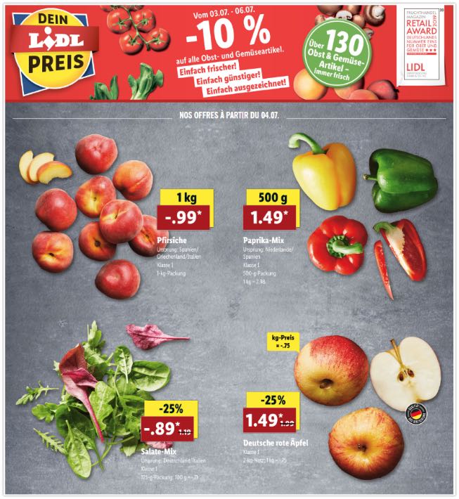 2019-07-05 Fake-Mail Lidl Newsletter