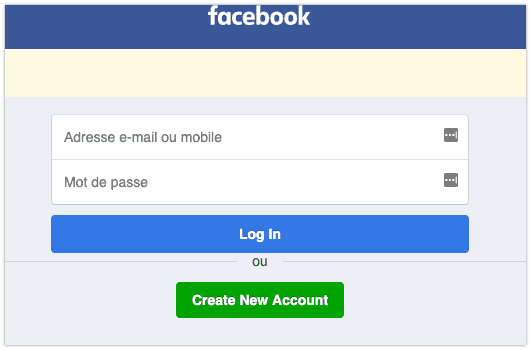 2019-07-12 Fake-Login gefaelschte Facebook-Seite