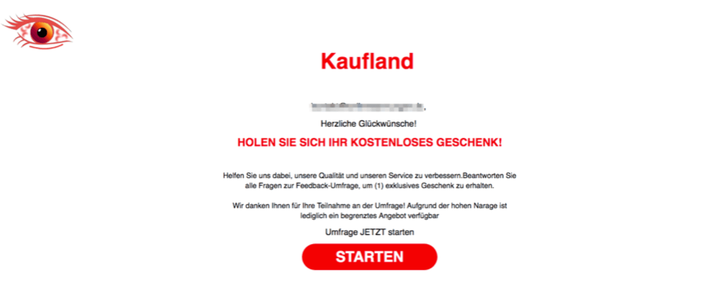 2019-07-20 Fake-Mail im Namen von Kaufland