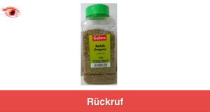 2019-07-25 Oregano Rückruf