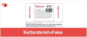 Facebook Rossmann Gutschein 75 Euro_Logo