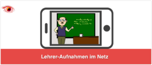 Lehreraufnahmen im Netz