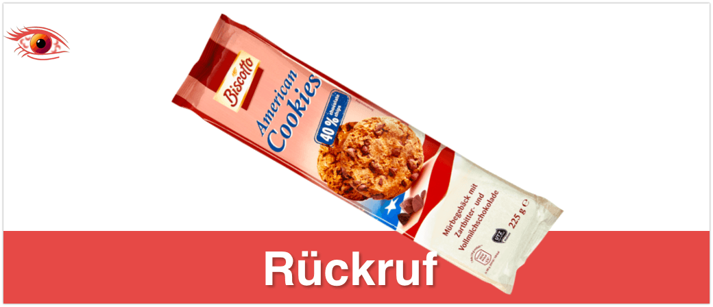 Rückruf Aldi Nord Biscotto Cookies