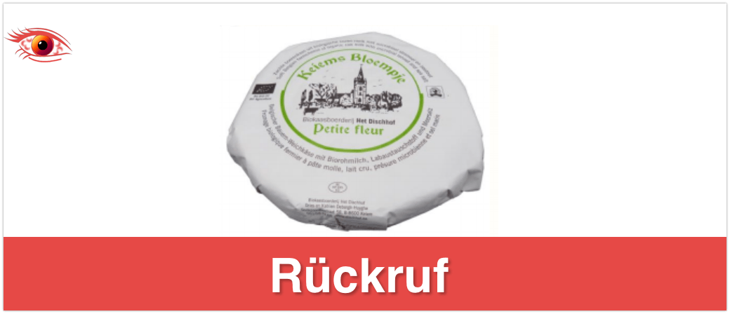 Rückruf Käse Petite Fleur