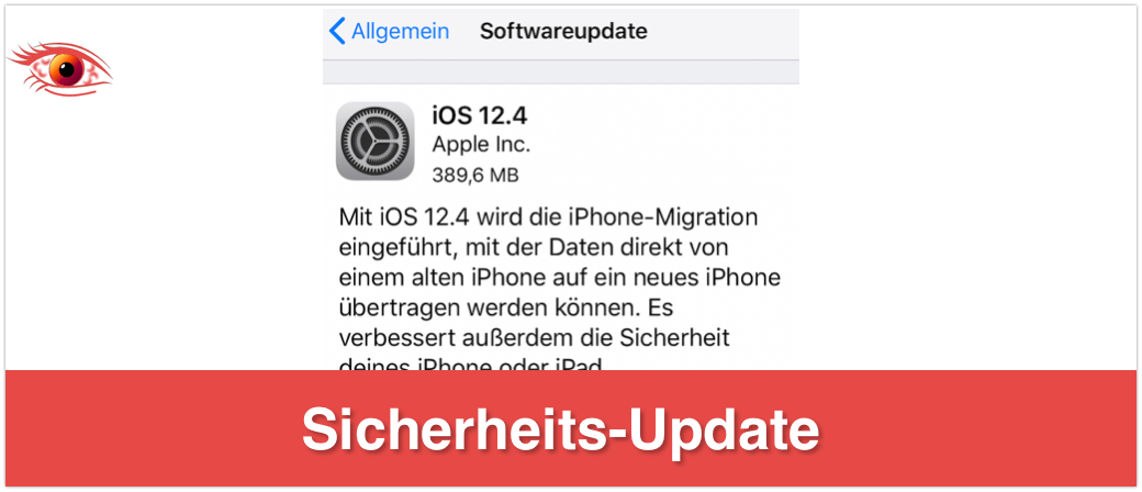 iOS Sicherheitsaupdate