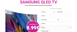 2019-08-04 Junk-Mail verspricht Samsung QLED TV und liefert Abofalle