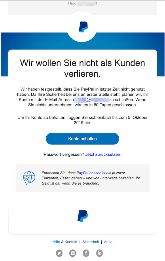 2019-08-08 PayPal inaktivität echt