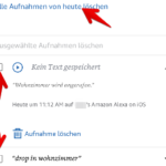 Anleitung Amazon Alexa Aufnahmen anhoeren 7