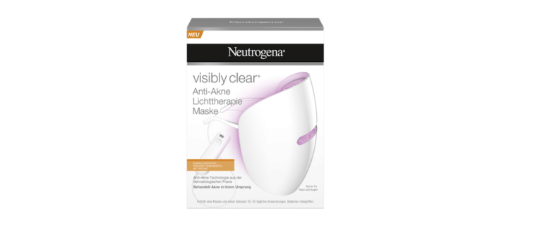 Neutrogena Visibly Clear Anti Akne Lichttherapie Maske www.verbraucherschutz.com