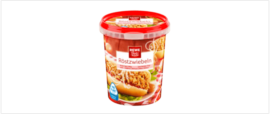 Rückruf Röstzwiebeln Beste Wahl Rewe