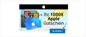 2019-11-08 E-Mail mit 1000 Euro Apple Gutschein Datensammler