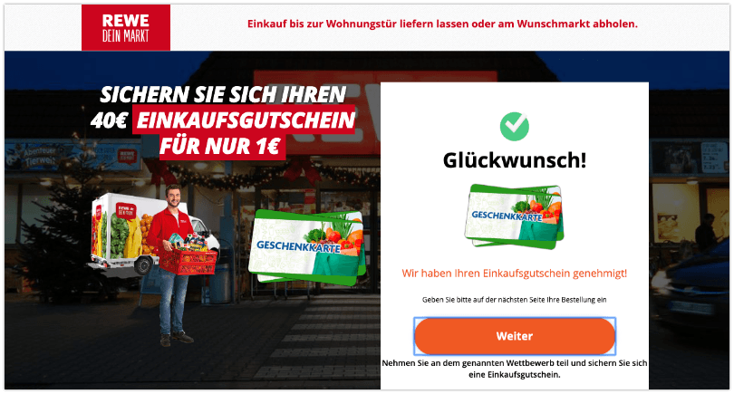 2019-11-10 Fake-Webseite im Rewe Design