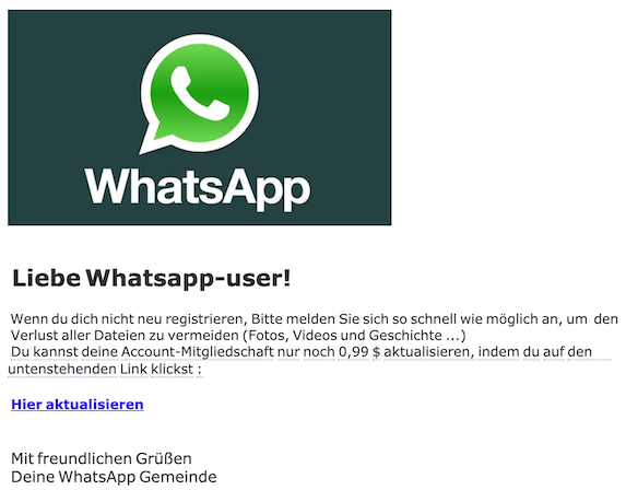 2019-11-20 Phishing WhatsApp