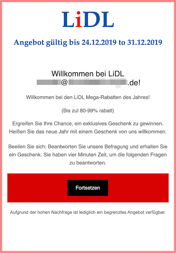 2019-12-26 Gutschein Lidl