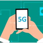 Mobilfunk Handy Smartphone 5G Symbolbil