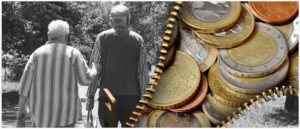 Senior Rentner Rente Geld Finanzen Symbolbild