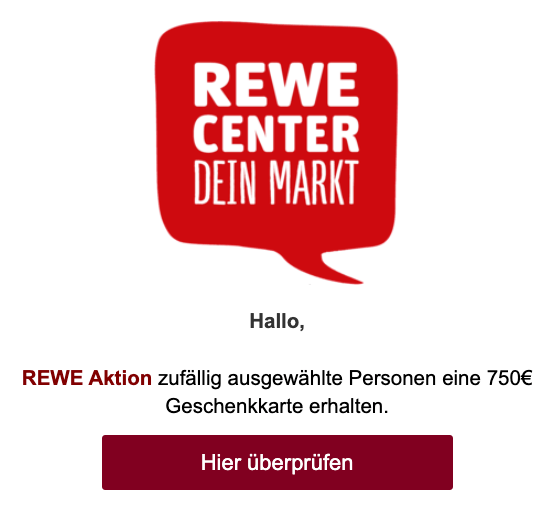 Rewe 750 Euro Rewe 750 Euro