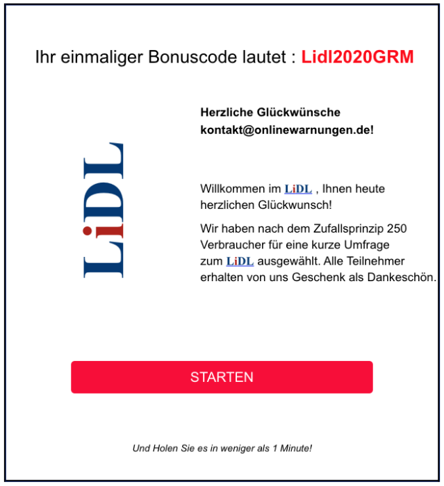 2020-02-27 Lidl Spam-Mail Glueckwunsch Gewinnbeteiligung
