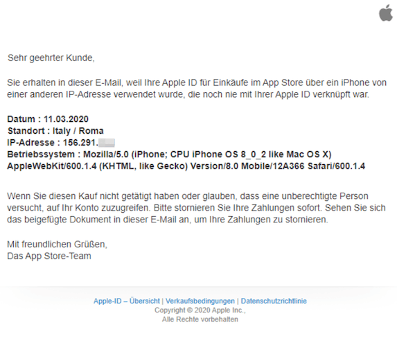 2020-03-12 Phishing Apple