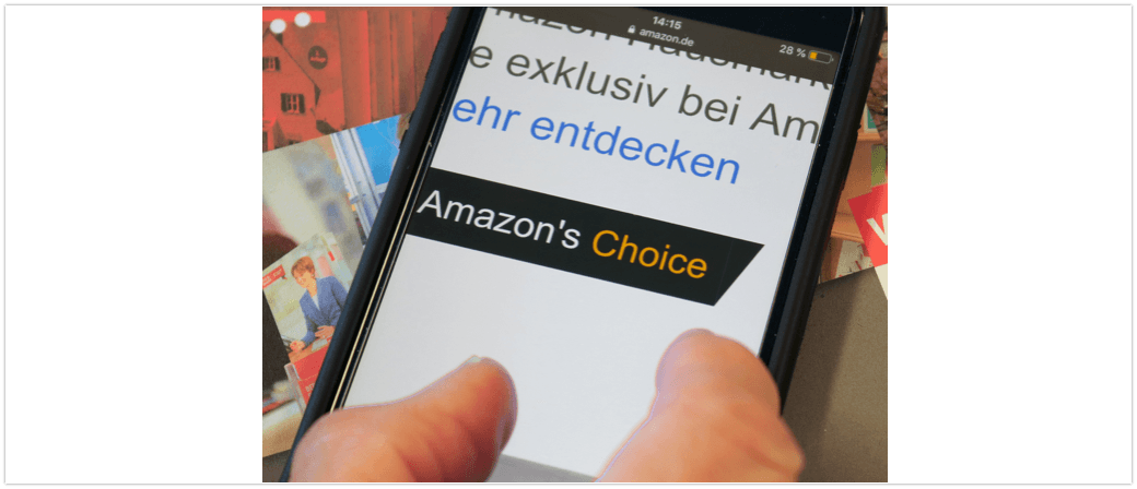 Amazons Choice Kritik Verbraucherzentrale