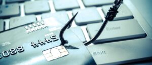 Phishing Kreditkarte Geld Bank Symbolbild