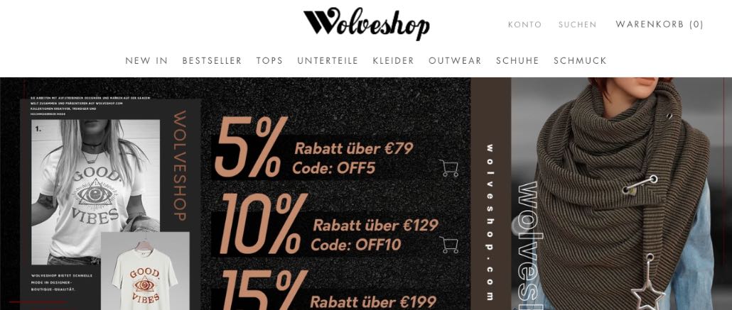 wolveshop-com Bewertungen Erfahrungen Probleme