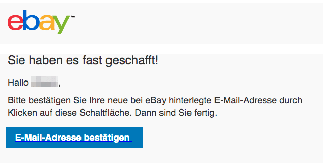 2020-03-22 ebay Spam Fake Mail Bestaetigen Sie Ihre E-Mail-Adresse