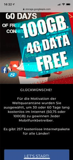 Kostenlos Datenvolumen wegen Corona1