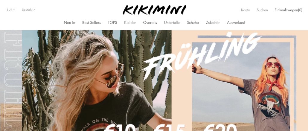 kikimini.com Onlineshop Chinashop Bewertung Erfahrung