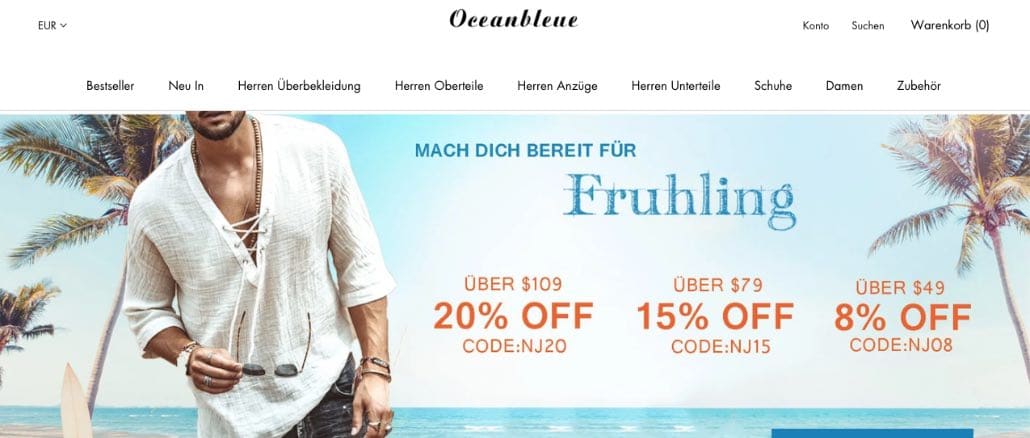 oceanbleue.com Erfahrungen Bewertungen Problme