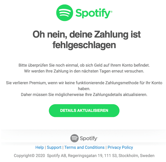 2020-04-04 Spotify Phishing