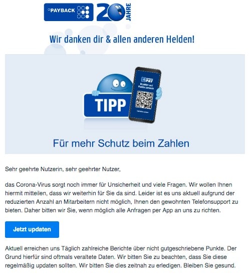 2020-04-19 Payback Spam Fake-Mail Alles was Sie wissen muessen - Die aktuelle Situation