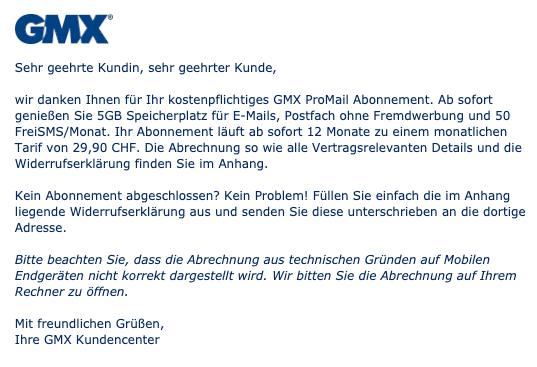 2020-04-23 GMX Virus-Mail Vielen Dank fuer Ihr kostenpflichtiges Abonnement