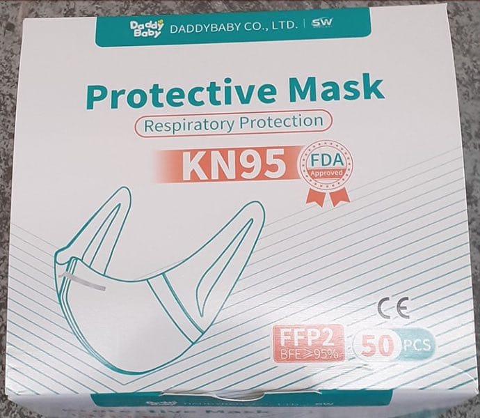 2020-04-24 Daddy Baby Protective Mask - Respiratory Protection