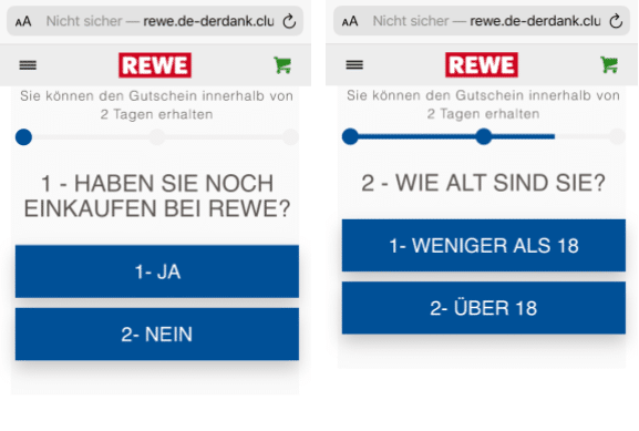 2020-08-13 WhatsApp Kettenbrief REWE 125 Euro Gutschein 2