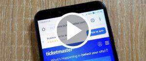 Ticketmaster Symbolbild Video