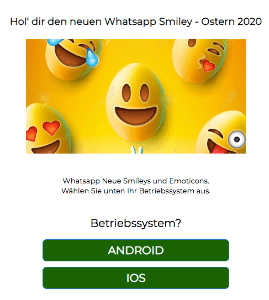 WhatsApp Kettenbrief Ostern 1